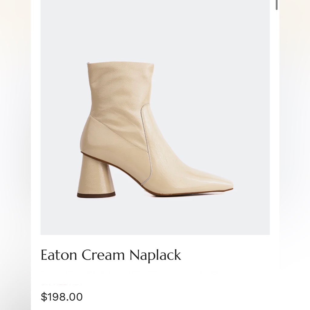Cream Boot